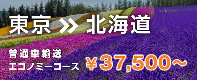 東京から北海道 普通車 陸送料金